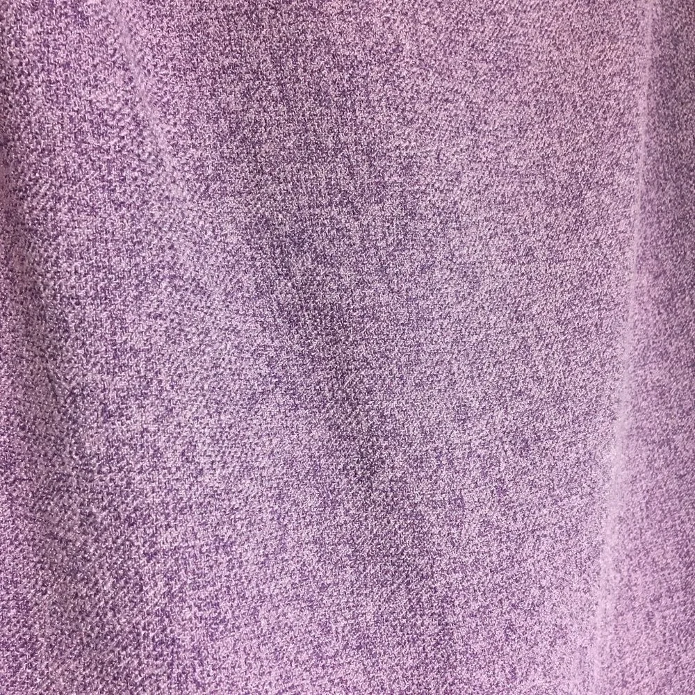 Kasper Purple Retro A-Line Peplum Hem Skirt 10P